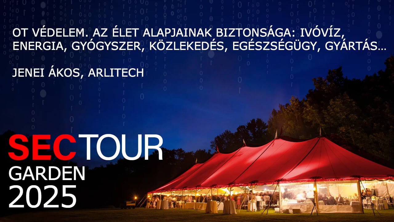 SecTour Garden 2025 — Jenei Ákos előadása az OT védelemről