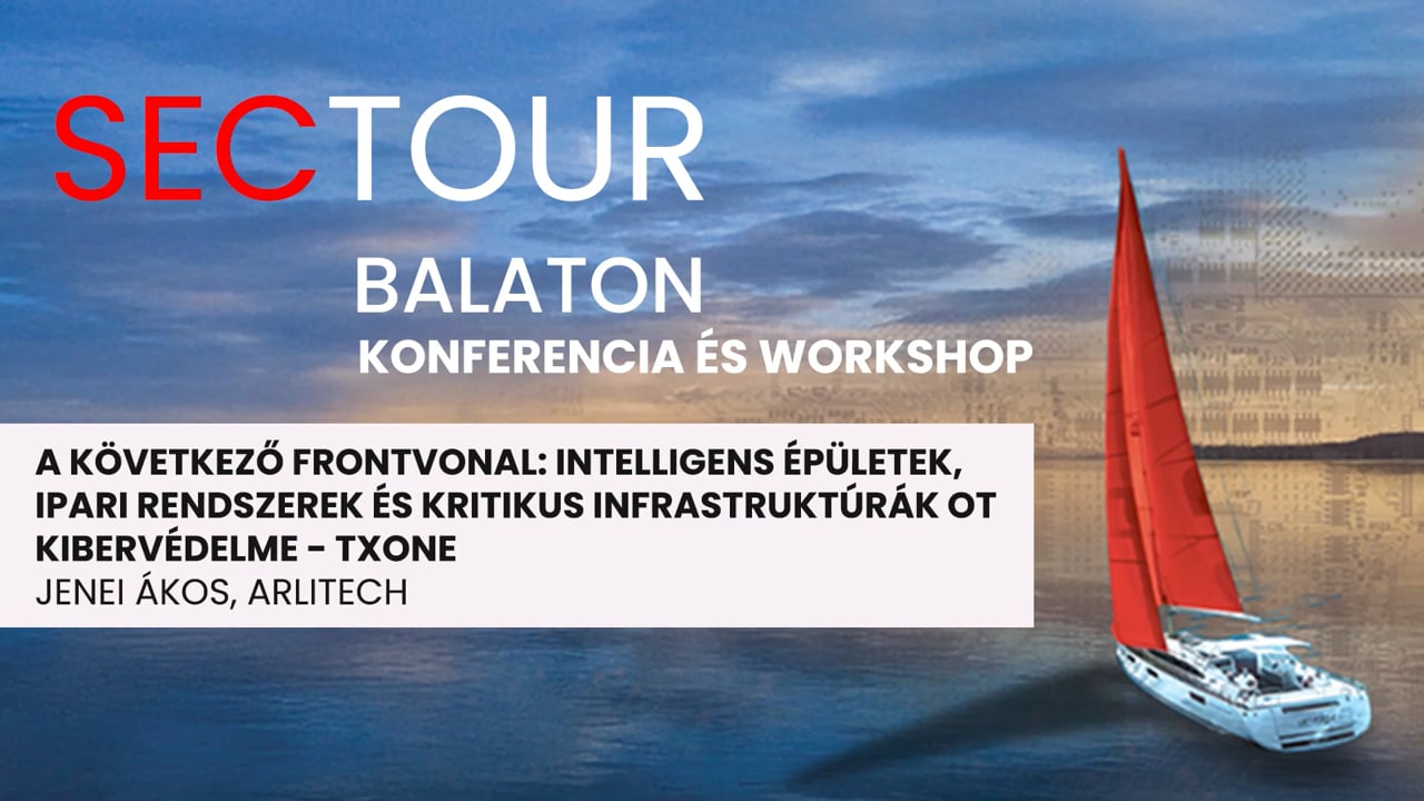 SecTour Balaton konferencia és workshop — Jenei Ákos előadása